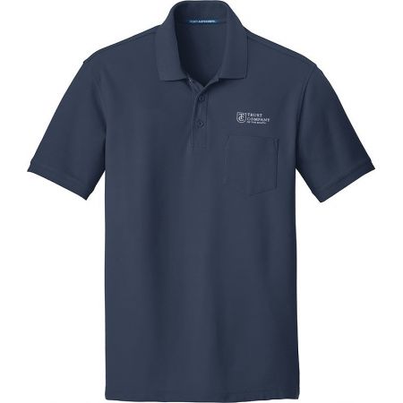 20-K100P, X-Small, River Blue, Left Chest, Trust Company - Horizontal.